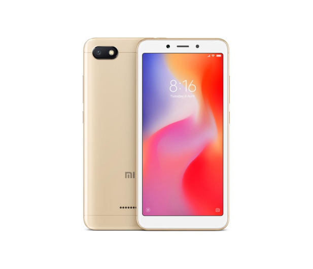 XIAOMI REDMI 6A 2/16GB Złoty Dual Sim - 437383 - zdjęcie